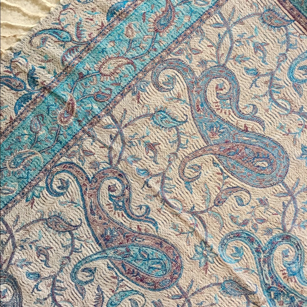Colorful Pashmina Scarf - Picture 2 of 4